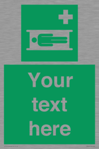 Custom Stretcher Sign